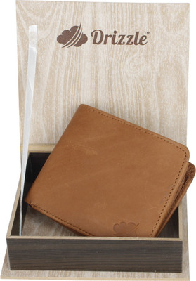 

Drizzle Men Tan Genuine Leather Wallet(5 Card Slots)