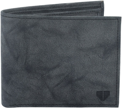 

Walrus Men Black Artificial Leather Wallet(4 Card Slots)