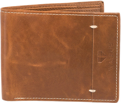 

Walrus Men Brown Genuine Leather Wallet(8 Card Slots)
