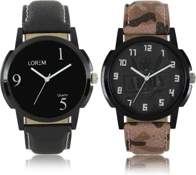 LOREM W06-3-6 New Stylish Best Designer Combo Hand Watch  - For Men   Watches  (LOREM)