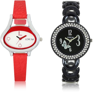 LOREM W06-201-206 New Stylish Best Designer Combo Hand Watch  - For Women   Watches  (LOREM)
