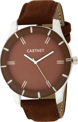 View Cartney CTYBRN44 Brown Watch  - For Men Wrist Watches Price Online(cartney)
