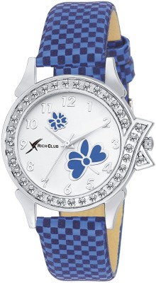Rich Club RC-2252BLU Diamond~Studded Watch  - For Women   Watches  (Rich Club)