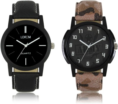 LOREM W06-3-5 New Stylish Best Designer Combo Hand Watch  - For Men   Watches  (LOREM)