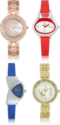KAYA LW06-0202-0203-0206-0208-Multicolor Stylish Designer Festive Analog Popular Combo Watch  - For Men & Women   Watches  (KAYA)