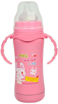

Chinmay Kids BABY STEEL FEEDING BOTTLE - 180 ml(Pink)