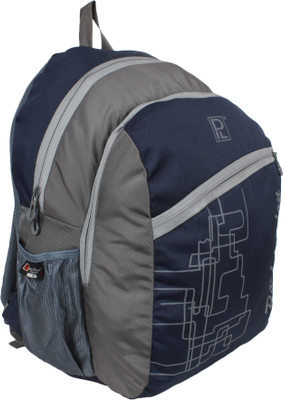 

Paul London Popular 20 L Backpack(Grey, Blue), Navy blue