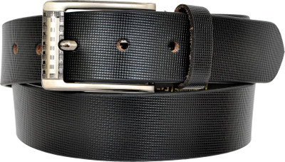 

A S Traders Men Casual Black Genuine Leather Belt