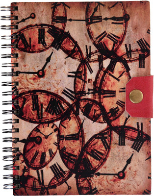 

Craft Play A5 Diary(Handmade Diary With Button, Multicolor)