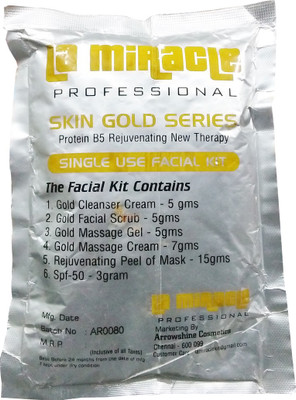 

La Miracle Skin Gold Series Single Use Facial Kit 40 g