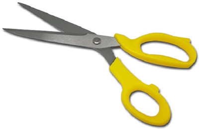 

Tuelip Dressmaking Shears Right Hand Scissors Yellow Stainless Steel All-Purpose Scissor(Yellow, Pack of 1)