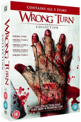 

Wrong Turn Complete All 5 Movies DVD Film Pentology Collection [5 Discs](DVD English)