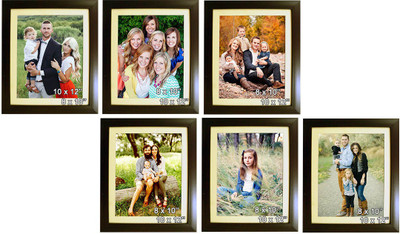 

Trends on Wall Acrylic Photo Frame(Brown, 6 Photos)
