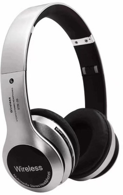

Like Star Best Quality Super Soung Wireless B-20 New Sports And Home Headphone Smart Headphones(Wireless), Silver