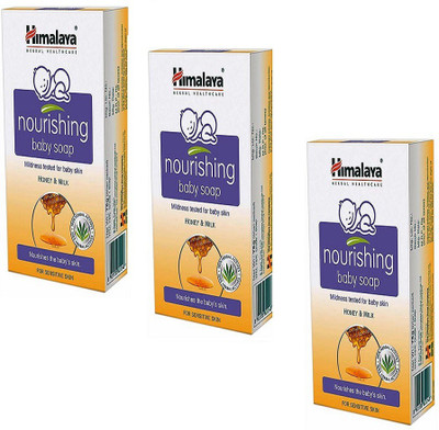

Himalaya NOURISHING BABY SOAP 75G(PACK OF 3)(75 g, Pack of 3)
