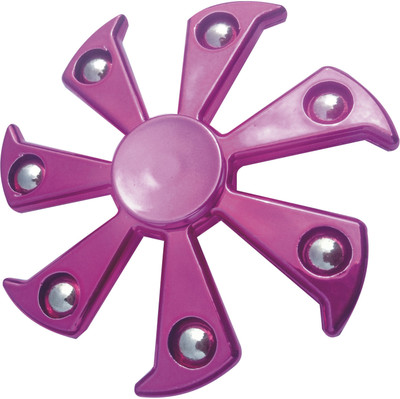 

S.Blaze 7 Gear Ball Metal Pink Fidget Spinner Toy for Kids & Adults(Pink)