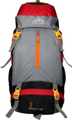 

Mount Track Gear Up 9105RD 60 Ltrs Backpack(Red, Rucksack)
