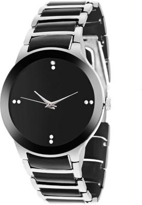 SPINOZA black silver luxury proffessonal men Watch  - For Men   Watches  (SPINOZA)