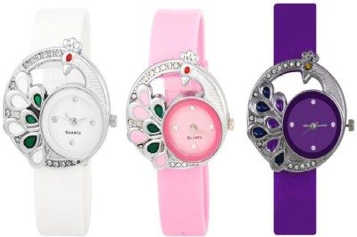Klassy Collection multicolor peacock dial stylist Watch  - For Girls   Watches  (Klassy Collection)