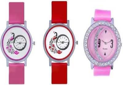 Klassy Collection new fancy multiclor studded Watch  - For Women   Watches  (Klassy Collection)
