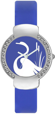 View Infinity Enterprise Velentime blue classic fancy Watch  - For Women Wrist Watches Price Online(Infinity Enterprise)