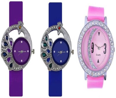 Klassy Collection fashion arrival fancy studded Watch  - For Women   Watches  (Klassy Collection)