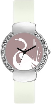 Infinity Enterprise Velentime white attrective shape heart features Watch  - For Women   Watches  (Infinity Enterprise)