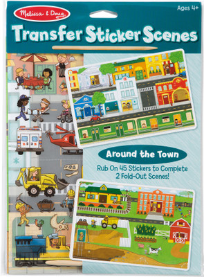 

Melissa & Doug Transfer Sticker Set - Around the Town