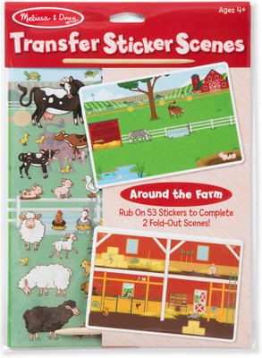 

Melissa & Doug All Transfer Sticker Set - Around the Farm