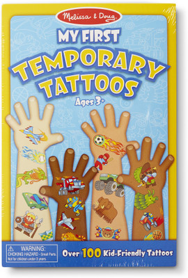 

Melissa & Doug My First Temporary Tattoos - Blue