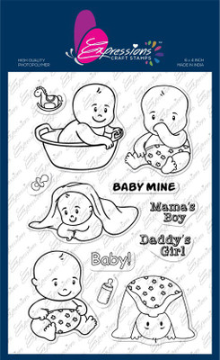 

expressions craft stamps OH My Baby