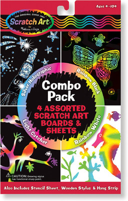 

Melissa & Doug Scratch Art Combo Pack