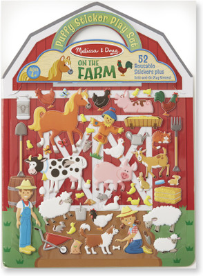 

Melissa & Doug Puffy Sticker - Farm