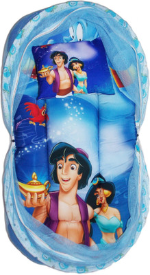

Dolphin52 3D Baby cotton mosquito net bed. Digital print (Aladdin) for babies of AGE: 0-6 months. new born and infants(Fabric, Multicolor)