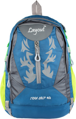 Layout Glow 40 L Backpack(Green), Dark green;green
