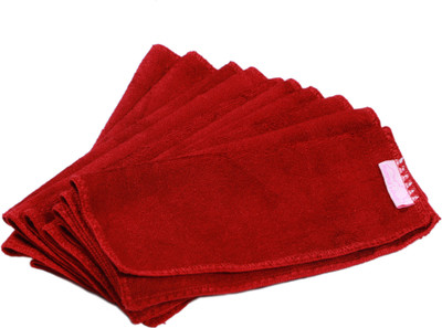 

Mumma's Touch Cotton 400 GSM Bath Towel(Pack of 10, Red)