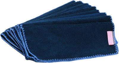 

Mumma's Touch Cotton 400 GSM Bath Towel(Pack of 10, Blue)