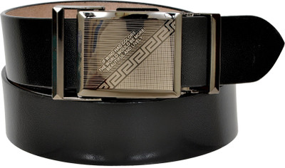 

A S Traders Men Casual Black Genuine Leather Belt