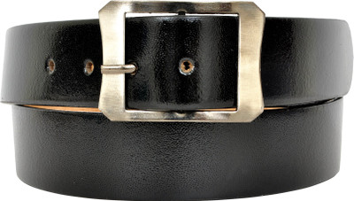 

A S Traders Men Casual Black Genuine Leather Belt