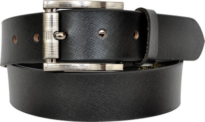 

A S Traders Men Casual Black Genuine Leather Belt