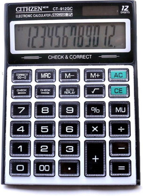 

PETER INDIA 912 GC CALCULATOR Basic Calculator(12 Digit)