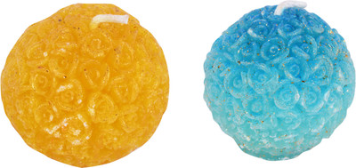 

Pancikaa Wax Floating Yellow And Blue Ball Candle(Yellow, Blue, Pack of 2), Blue;yellow