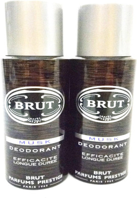 

Brut Musk Deodorant Spray - For Men(400 ml, Pack of 2)