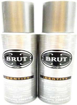 

Brut Identity Deodorant Spray - For Men(400 ml, Pack of 2)