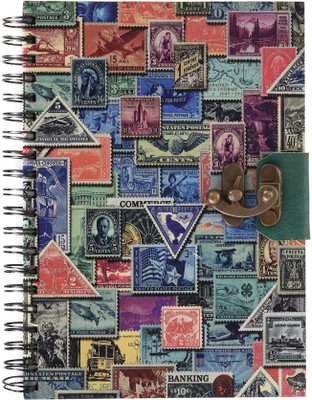 

Craft Play A5 Diary(Handmade Diary With Lock, Multicolor)