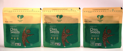 

Nourish You Chia Seeds(450 g, Pack of 3)