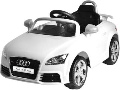 

PA Toys Licensed Version AUDI TT RS PLUS Car Battery Operated Ride On(White)