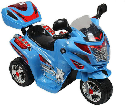 

PA Toys Samurai FX Ride On Bike Battery Operated Ride On(Blue)