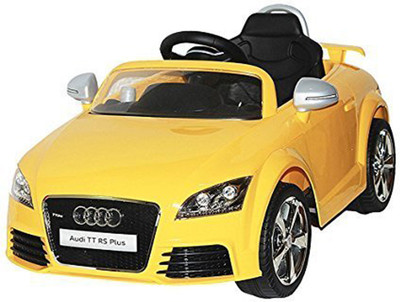 

PA Toys Licensed Version AUDI TT RS PLUS Car Battery Operated Ride On(Yellow)