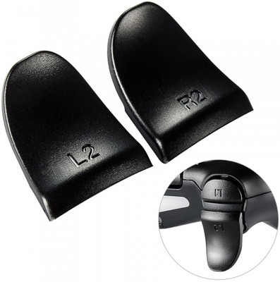 

TCOS Tech PS4 Controller L2 R2 Trigger Extension Button Gaming Accessory Kit(Black, For PS4)